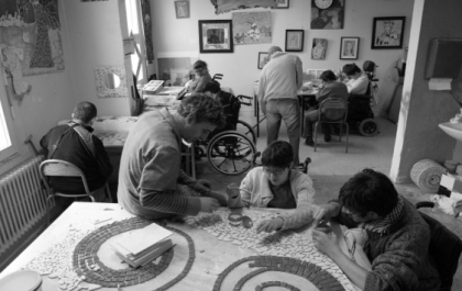 Atelier mosaique centre melioris Les Genets Niort